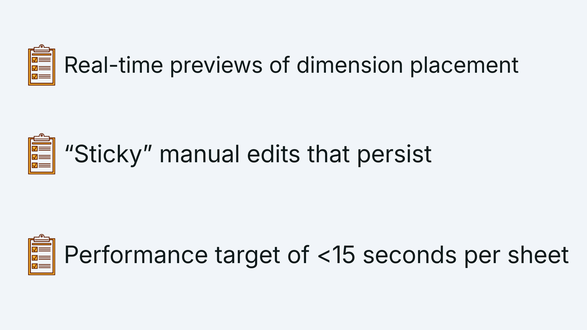 Functional and usability requirement mapping